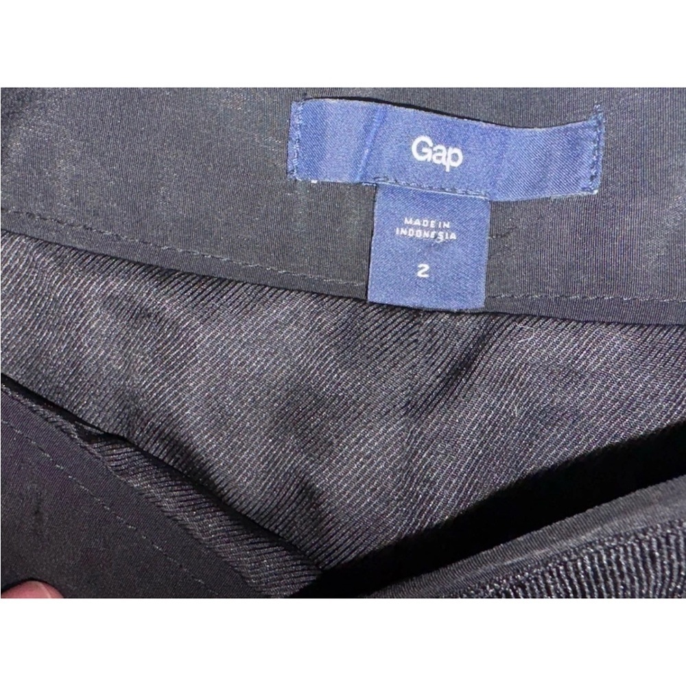 GAP Black and Tan A-Line Skirt - Picture 8 of 9